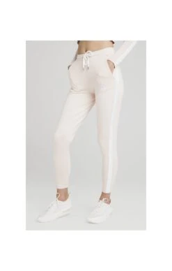 SikSilk Tape Track Pants - Cloud Pink