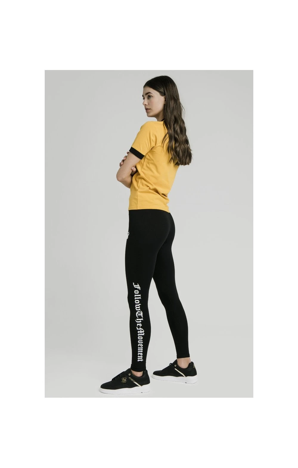 SikSilk Follow The Movement Leggings β Black - Image 5