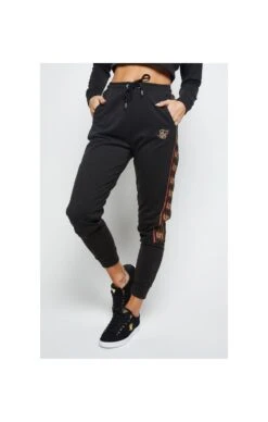 SikSilk Distinction Track Pants - Black