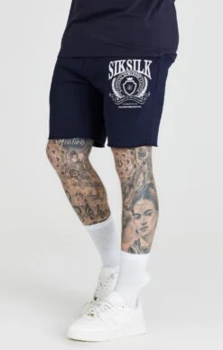 SikSilk Navy Flight Short