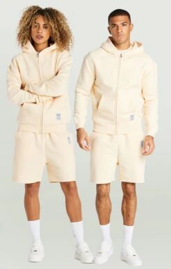 SikSilk Taupe Foundation Jogger Short