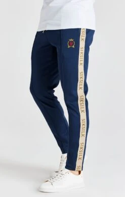 SikSilk Navy Track Pant
