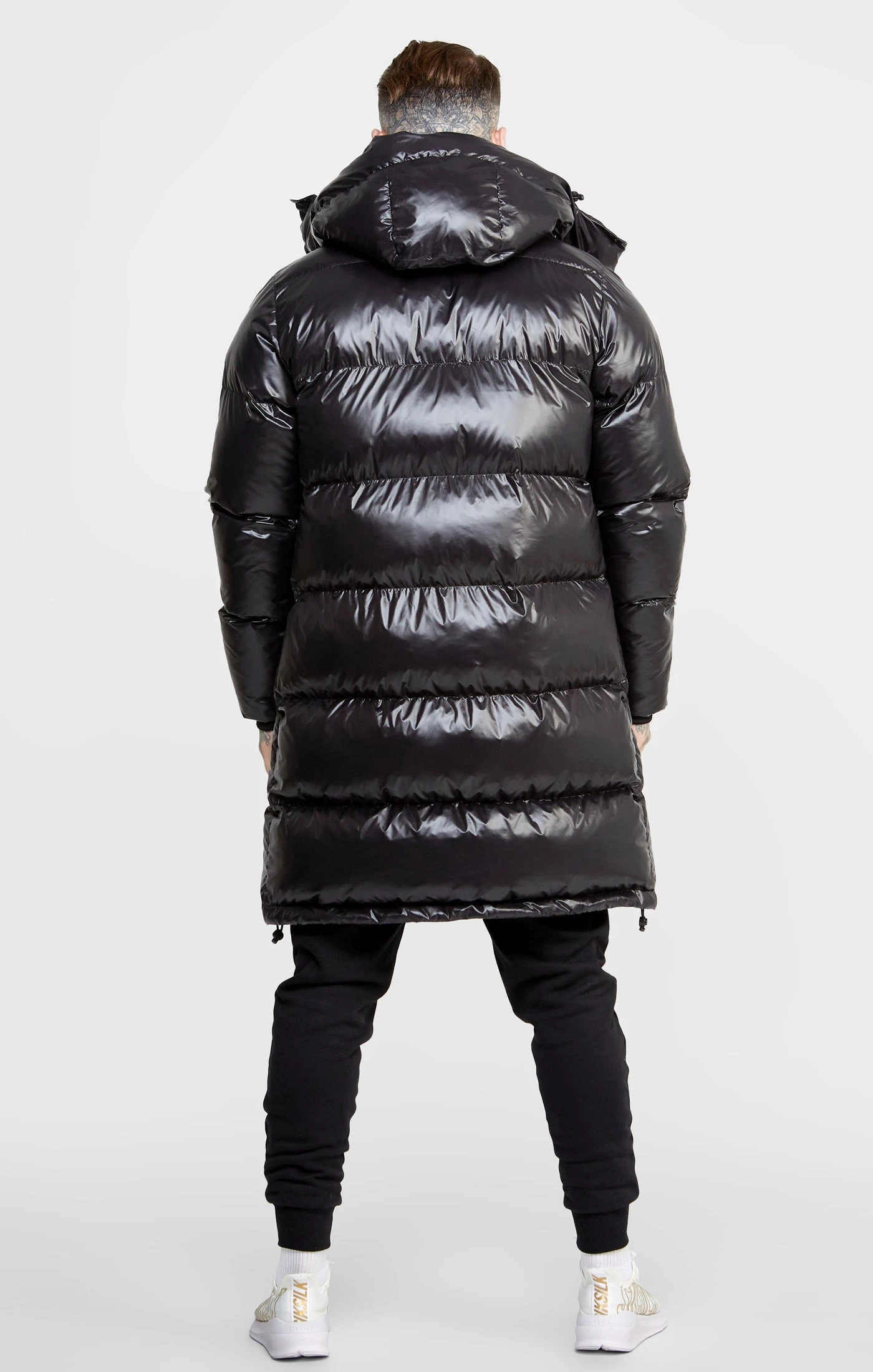 SikSilk Black Managers Coat - Image 5