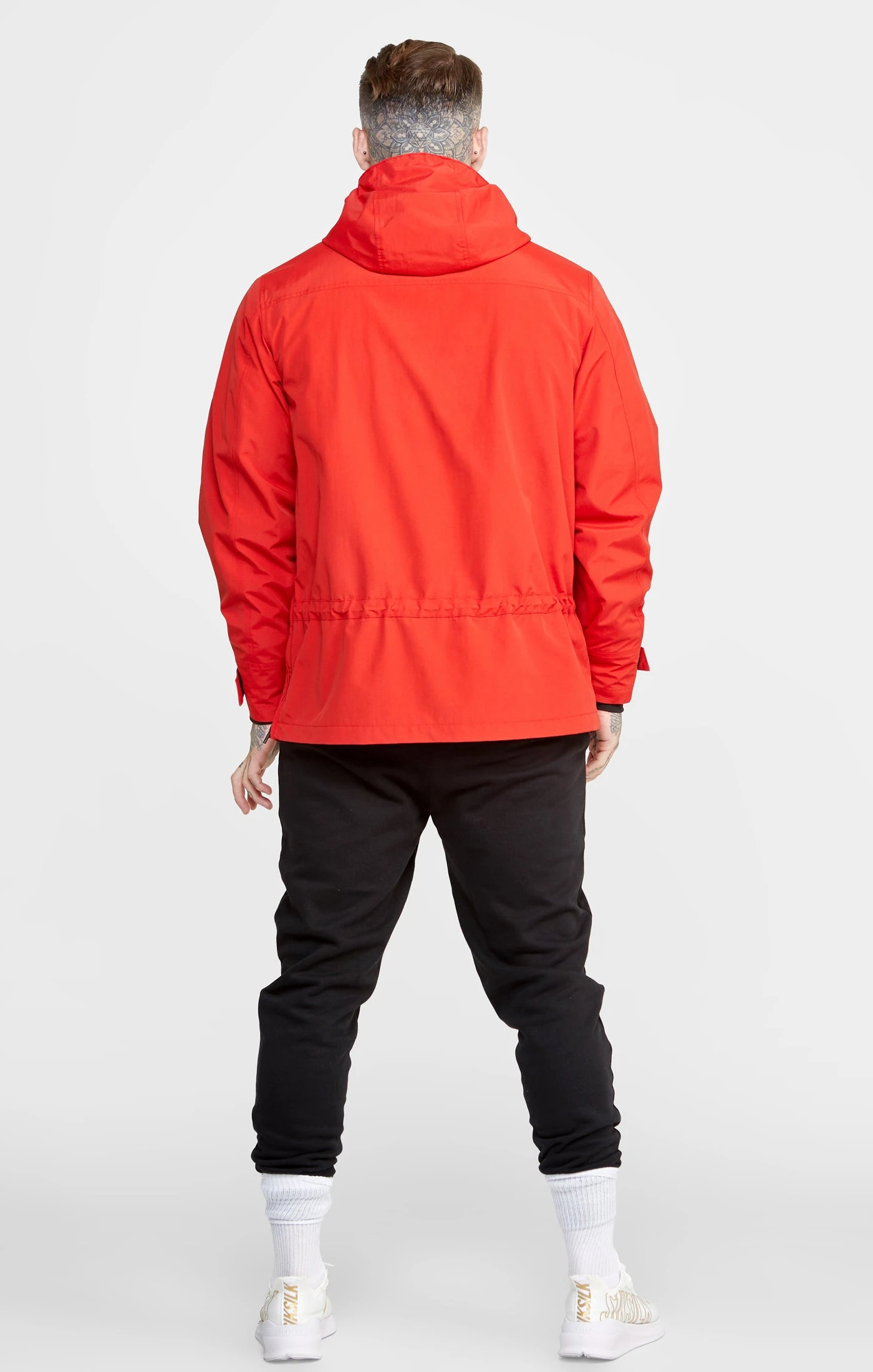 SikSilk Red Overhead Jacket - Image 5