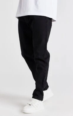 SikSilk Black Rose Straight Cut Denim