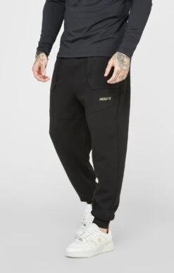 SikSilk Black Sports Pant