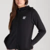 SikSilk Girls Black Taped Track Jacket