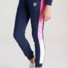 SikSilk Girls Navy Fade Track Pant