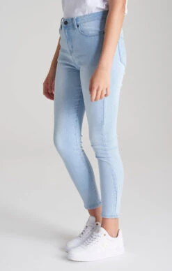 SikSilk Girls Blue Skinny Denim Jean