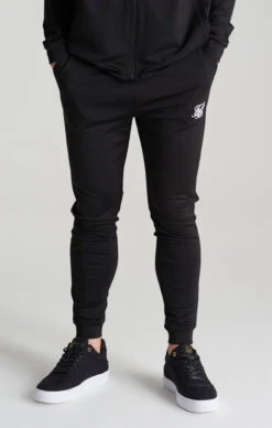 SikSilk Boys Black Essential Jogger