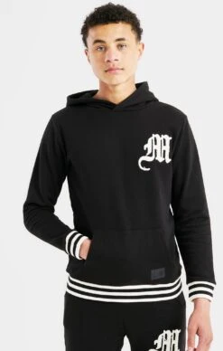 Messi X SikSilk Logo Overhead Hoodie - Black
