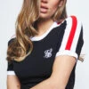 SikSilk Black Ringer T-Shirt