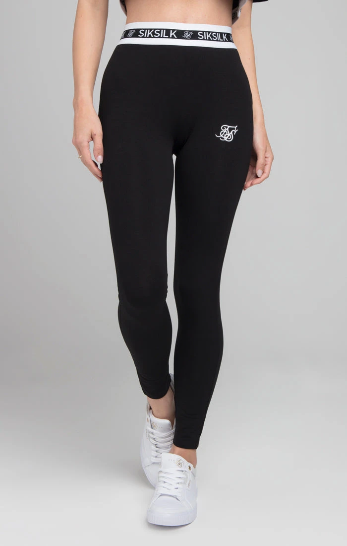 SikSilk Revert Leggings - Black