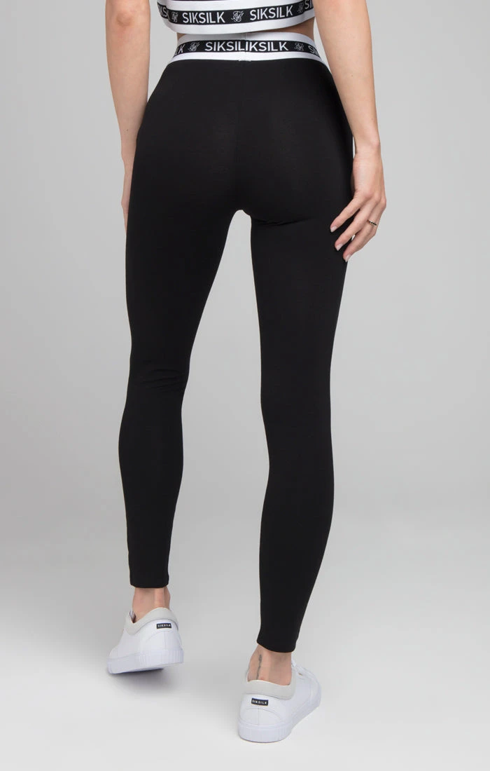SikSilk Revert Leggings - Black - Image 4