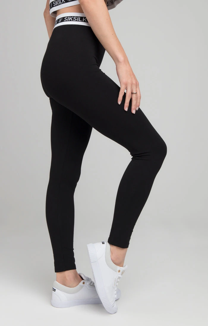 SikSilk Revert Leggings - Black - Image 3