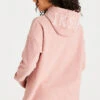SikSilk Pink Reverse Fleece Hoodie Dress