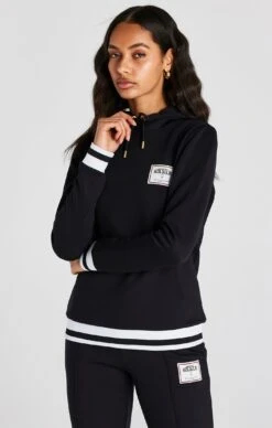 SikSilk Black Basketball Track Top