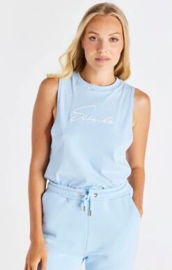 SikSilk Light Blue Signature Vest