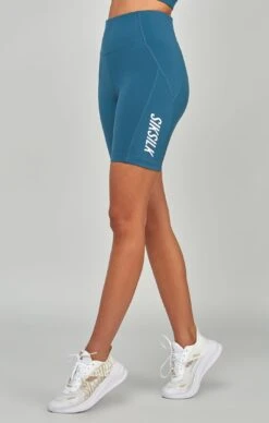 SikSilk Teal Sports Essential Cycling Short