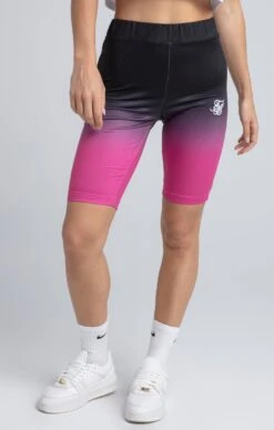 SikSilk Black Fade Cycle Short